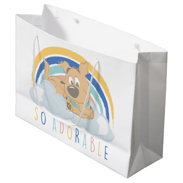Puppy Scooby-Doo "So Adorable" Large Gift Bag (Front Angled)
