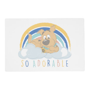 Puppy Scooby-Doo "So Adorable" Placemat
