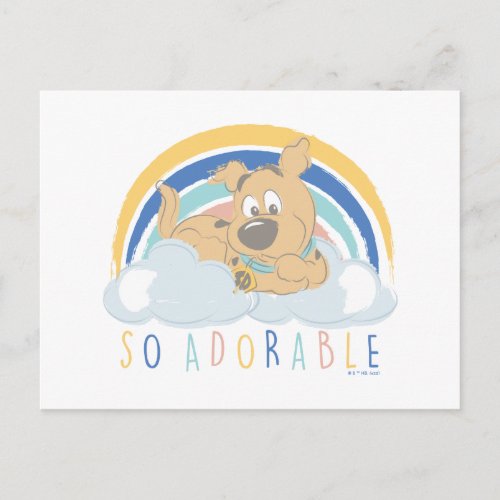 Puppy Scooby_Doo So Adorable Postcard