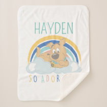 Puppy Scooby-Doo "So Adorable" Sherpa Blanket