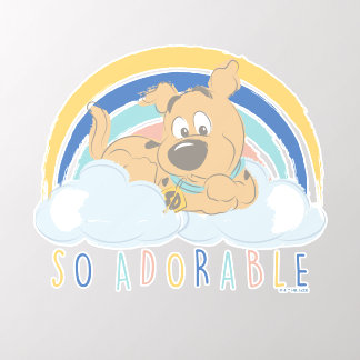 Puppy Scooby-Doo "So Adorable" Wall Decal