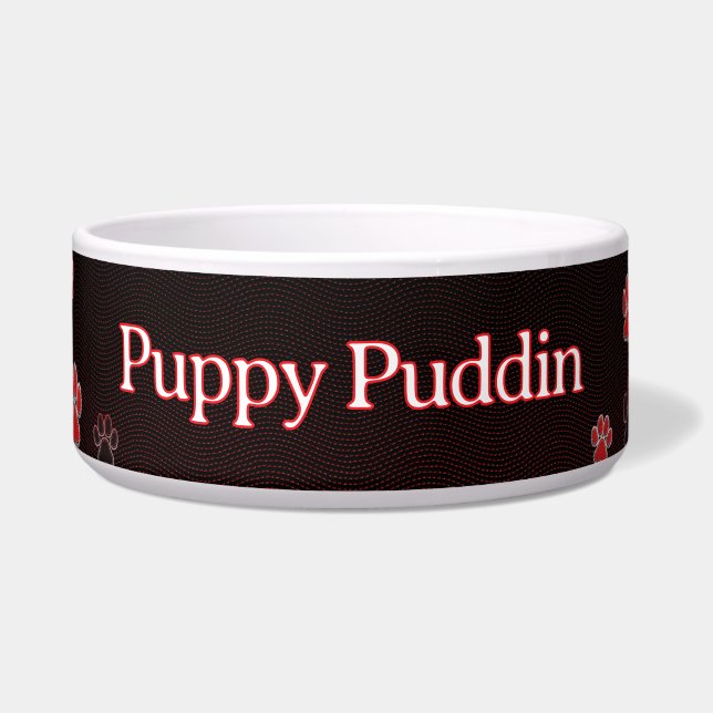 Puppy squirrel bowl (Front)