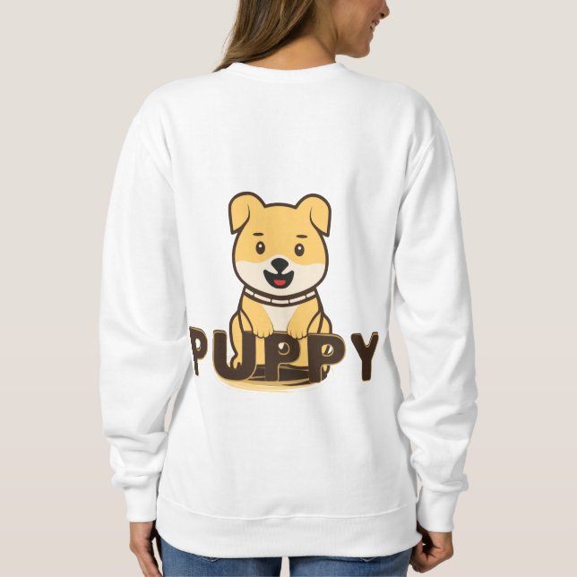 Puppy Sweatshirt (Back)
