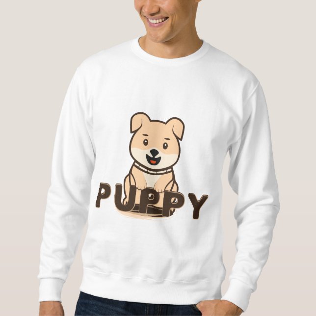 puppy sweatshirt (Front)