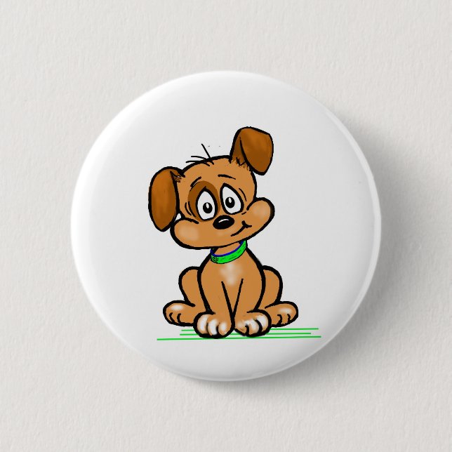 Puppy Tilt Button (Front)