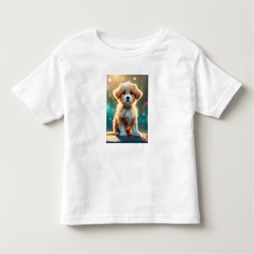 Puppy Toddler T_shirt