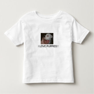 Puppy Toddler tee shirt