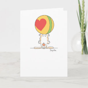 PUPPY TRICK HOLIDAY CARD