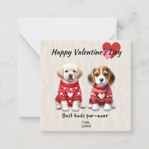 Puppy Valentine's Day Cards