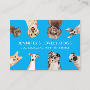 Puppy Visit Service Business Card