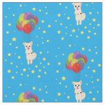 Puppy with Balloons Fabric