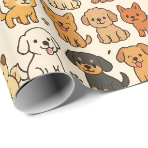 Puppy Wrapping Paper