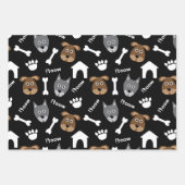 Pups, Bones and Dogs Wrapping Paper Sets (Front 2)
