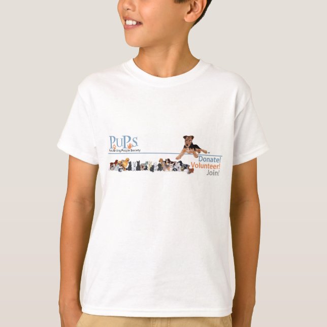 PUPs Logo Merchandise T-Shirt (Front)