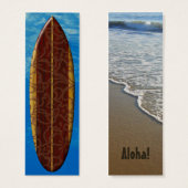 Pupukea Pareau Surfboard Bookmark (Front & Back)