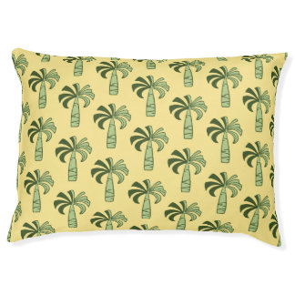 Pupule Vintage Palm Tree Hawaiian Pet Bed