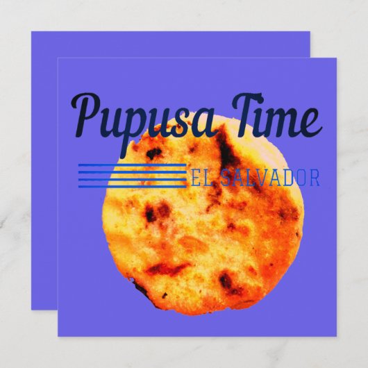 Pupusa Time Salvadorian Food (Front/Back)
