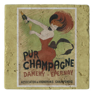 Pur Champagne vintage sparkling wine ad Trivet