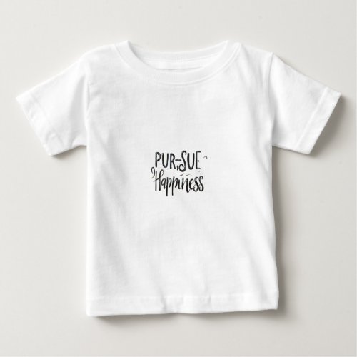 Pur_Sue Happiness Baby T_Shirt