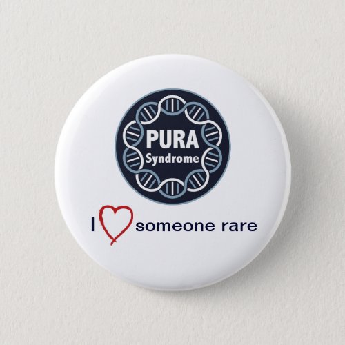 PURA I Love Someone Rare button badge