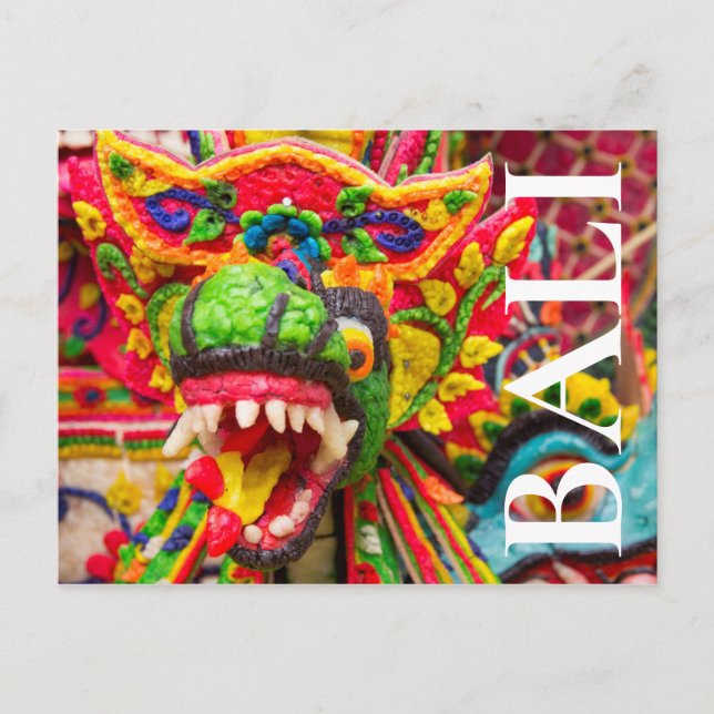 Pura Penataran Sasih in Bali Postcard (Front)