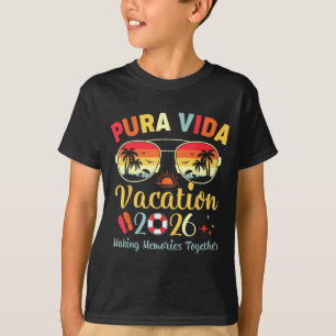 Pura vida beach vacation 2026 family trip summer T-Shirt