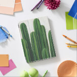 Pura Vida - Cacti Group iPad Pro Cover<br><div class="desc">"Pura Vida II" by Grace Popp. Features cacti in varying heights.</div>