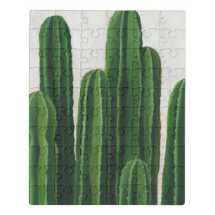 Pura Vida - Cacti Group Jigsaw Puzzle
