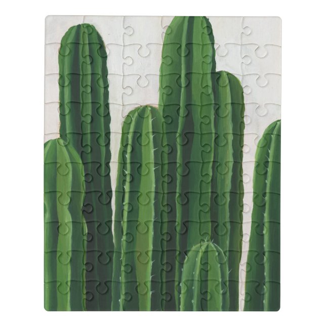 Pura Vida - Cacti Group Jigsaw Puzzle (Puzzle Vertical)