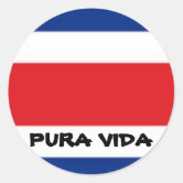 Costa Rican hat chonete bucket hat pura vida  Sticker for Sale by  yeralrmrz