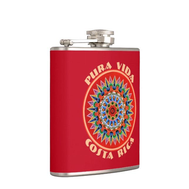 Pura Vida Costa Rica Flask (Right)