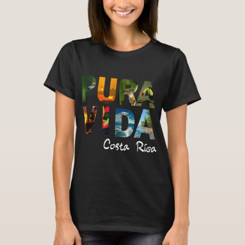 Pura Vida Costa Rica Men Women Kids Friend Gift So T_Shirt