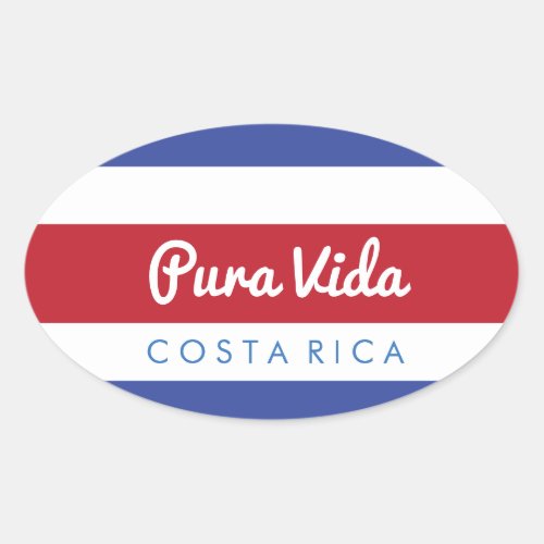 Pura Vida Costa Rica Sticker