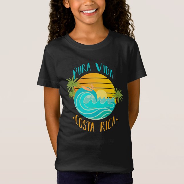 Pura Vida Costa Rica T-Shirt (Front)
