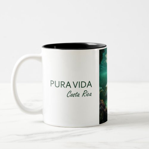 Pura Vida Costa Rica Turtle Coffee Mug