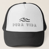 Costa Rica Pura Vida cap/hat Embroidered Baseball Cap