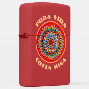 Pura Vida Costa Rica Zippo Lighter