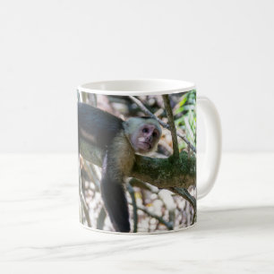 Pura vida for White headed capuchin monkey Coffee Mug