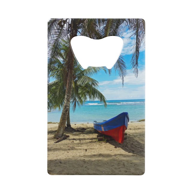 Pura Vida in Costa Rica - Central America Credit Card Bottle Opener (Front)