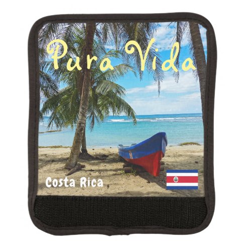 Pura Vida in Costa Rica _ Central America Luggage Handle Wrap