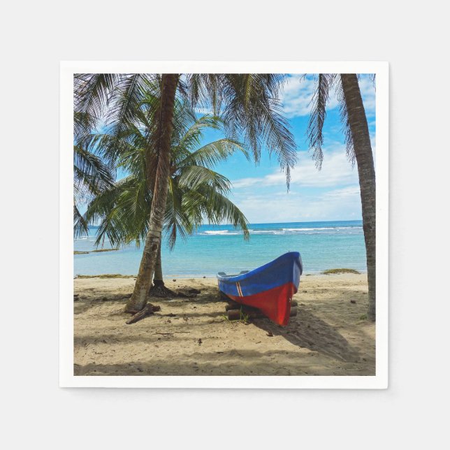 Pura Vida in Costa Rica - Central America Napkins (Front)