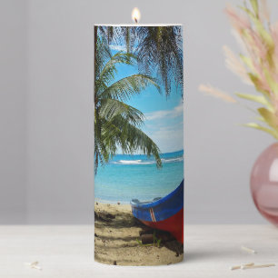 Pura Vida in Costa Rica - Central America Pillar Candle