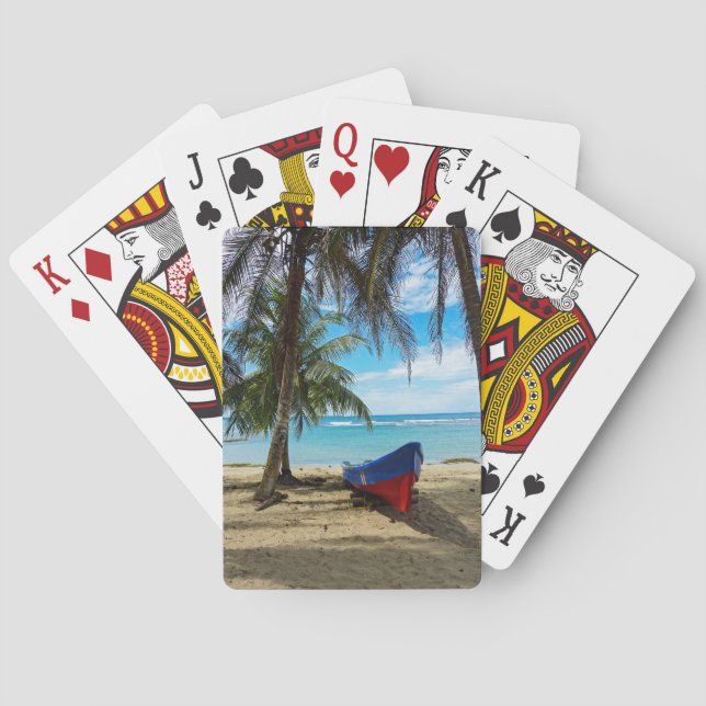 Pura Vida in Costa Rica - Central America Poker Cards (Back)