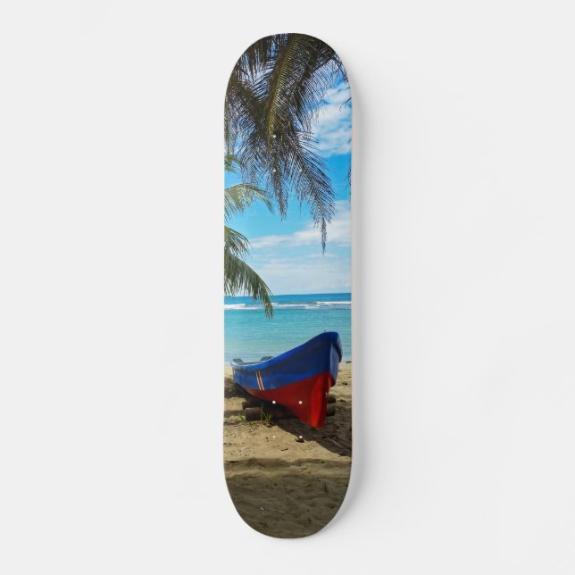 Pura Vida in Costa Rica - Central America Skateboard (Front)