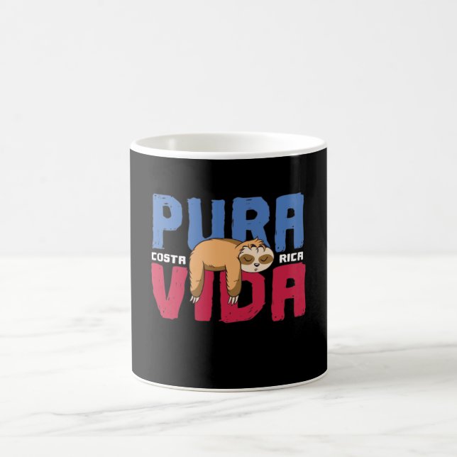 Pura Vida Sloth Coffee Mug (Center)