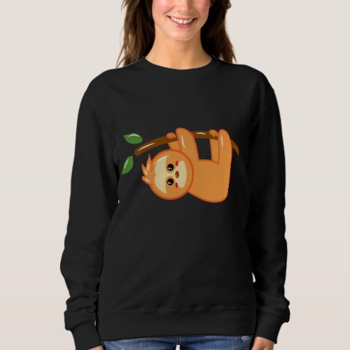 Pura Vida Sloth Costa Rica Gift Sweatshirt