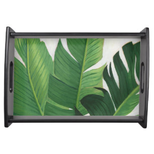 Pura Vida - Tropical Leaves Serving Tray