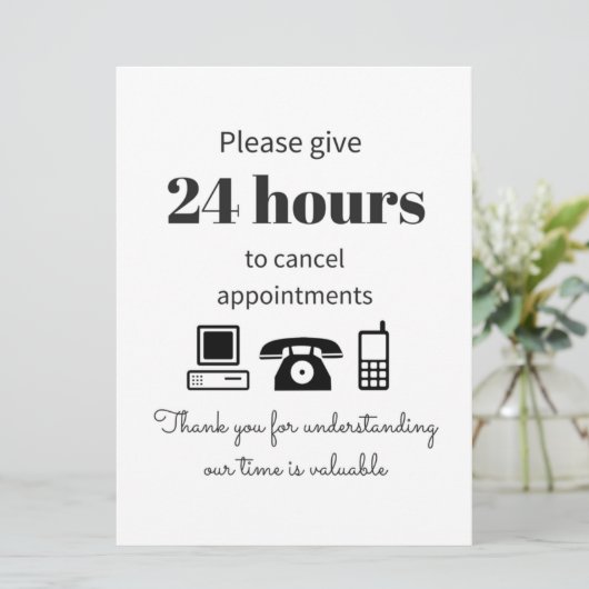 Purchase this 24 hour cancelation policy (Standing Front)