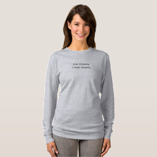 Pure American Long Sleeve Ladies T-Shirt