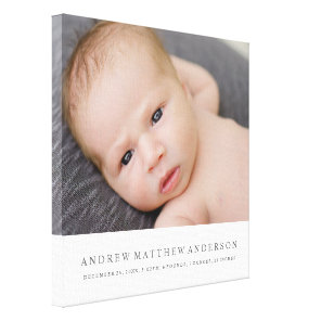 Pure Baby Canvas Print